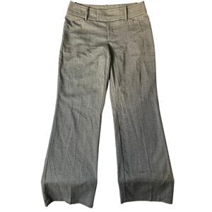 Mossimo Women’s Dress Pants size 8 Stretch Extensible Flared Formal Gray